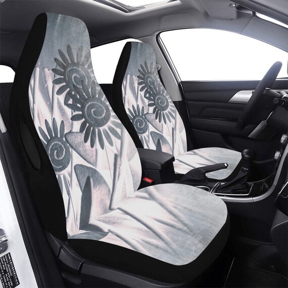 Printed Car Seat Covers, Art Print Car Seat Covers, Custom Printed, Artist Designed, Abstract Art Work Design