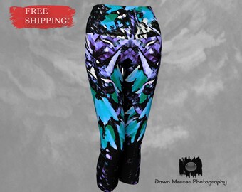 funky capri leggings
