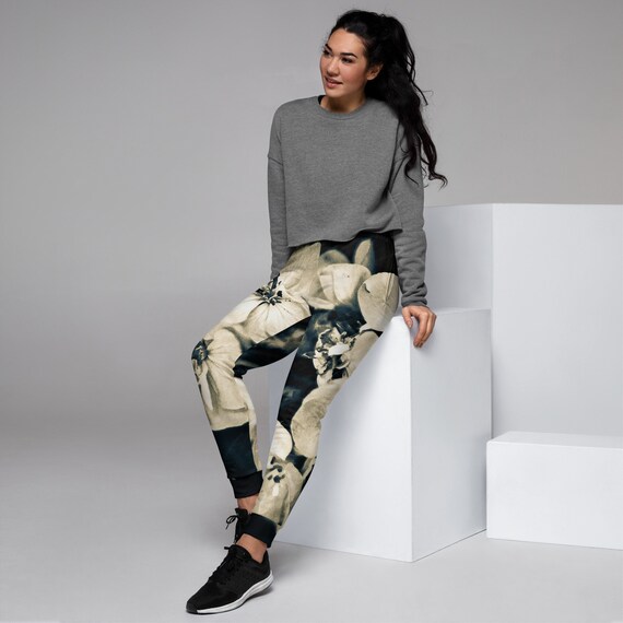 Floral Joggers Sweatpants for Women 
