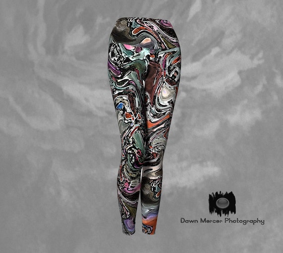 Painted On Yoga Pants