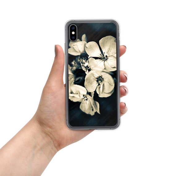 Designer iPhone Case Flower iPhone Cover, Floral iPhone Case, iPhone Protection, Custom Printed Cover, Flower Artwork Design