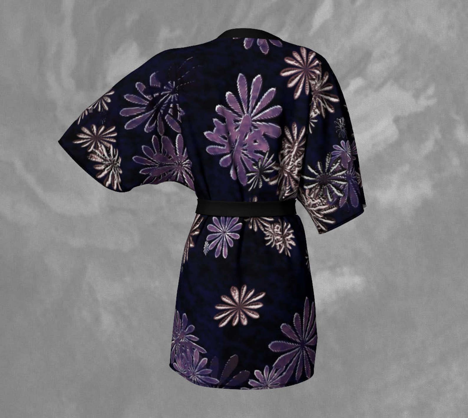 Daisy Kimono Daisy Print Kimono Womens Kimono Robe Etsy