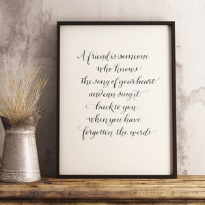 Aangepaste kalligrafie kunst hand geletterden muur citaat handgeschreven ingelijste muur gedicht kalligrafie muur bericht handgeschreven muur decor