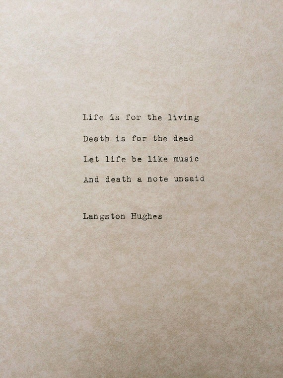 typed quote langston hughes poem typewriter quote typed paper typewriter poetry typed on paper hand typed poem life quote harlem renaissance quote poem