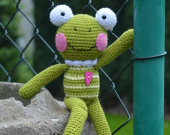 Crochet Pattern - Fabio the Frog