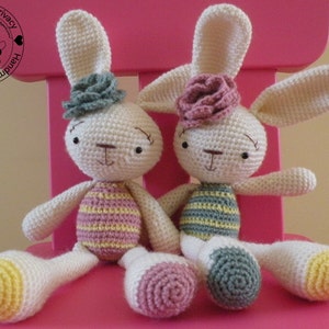 Crochet pattern - the Spring Bunny