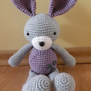 Crochet Pattern - Floppy the Bunny - Etsy