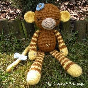 Crochet pattern - Keiki the Monkey Girl