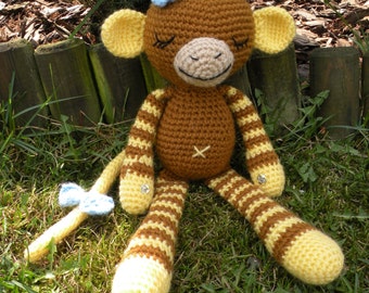 Crochet pattern - Keiki the Monkey Girl