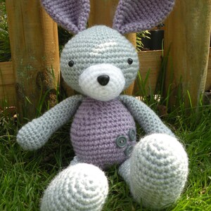 Crochet Pattern - Floppy the Bunny - Etsy