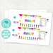 EDITABLE Printable Paint Chips Stack Label Template, Chips Can and Lid ...