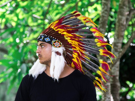 Indian Headdress Replica 75cm Chief 