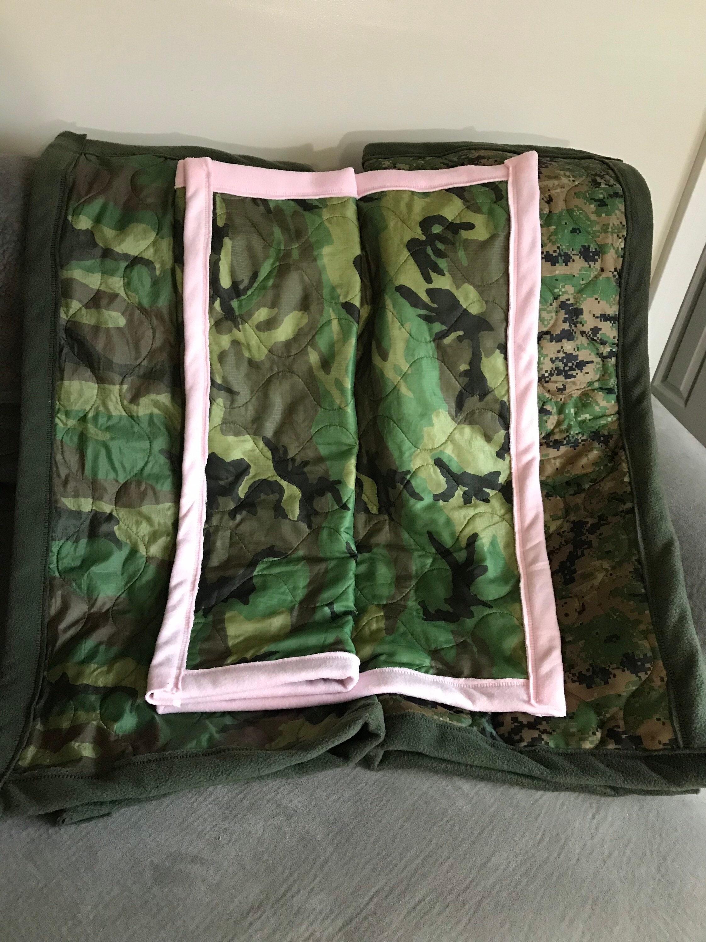 Army Woobie Baby Blanket Military Blanket Baby Blanket Etsy UK