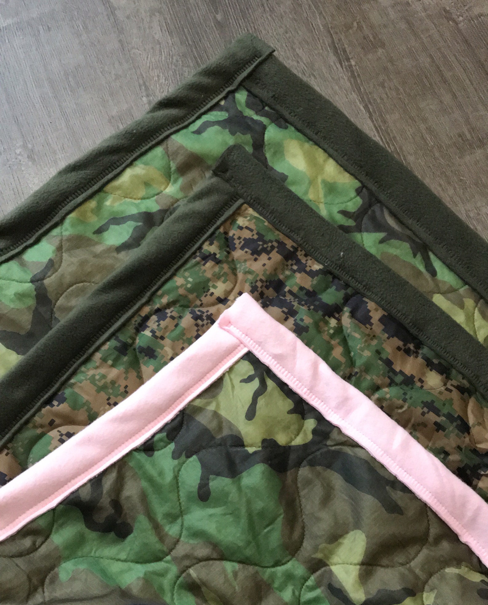 Army Woobie Baby Blanket Military Blanket Baby Blanket Etsy UK
