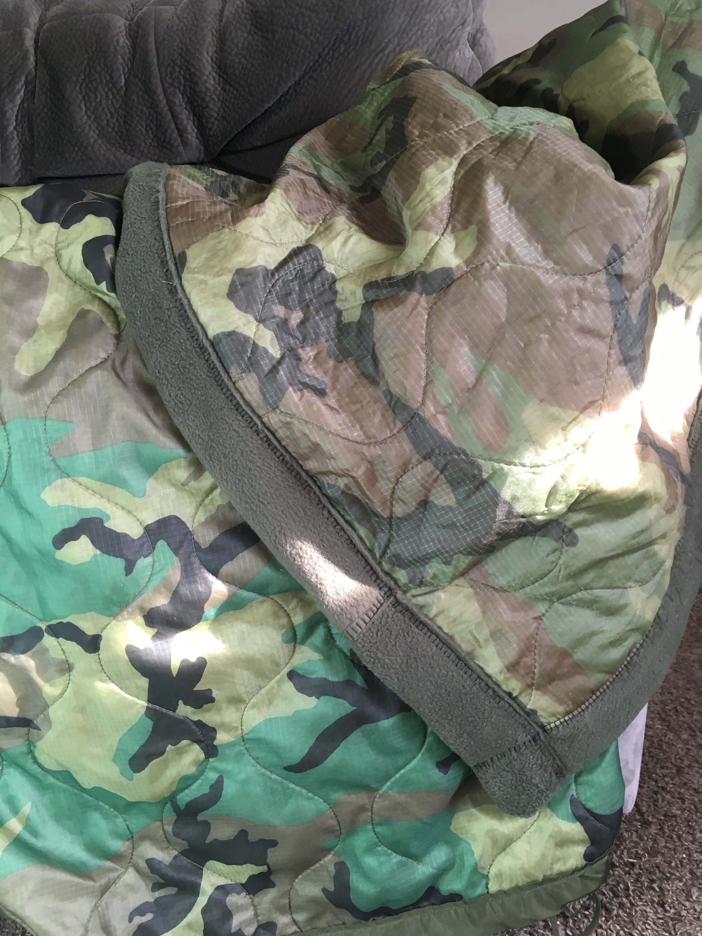 Army Woobie Baby Blanket Military Blanket Baby Blanket Etsy UK