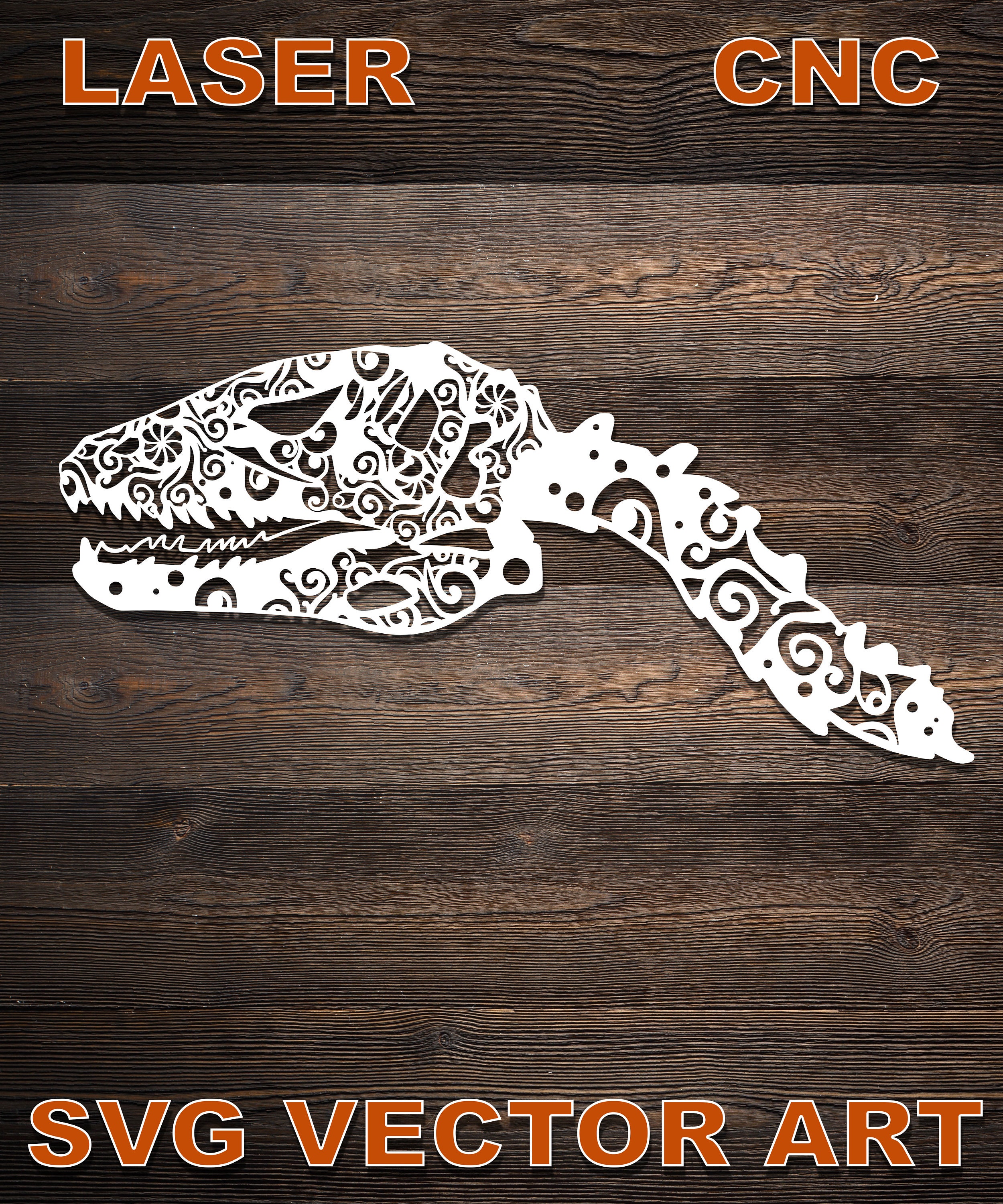 Mandala Raptor Raptor Mandala SVG File - Laser, CNC, Cricut, Xtool, Diode, Fiber, Uv ...