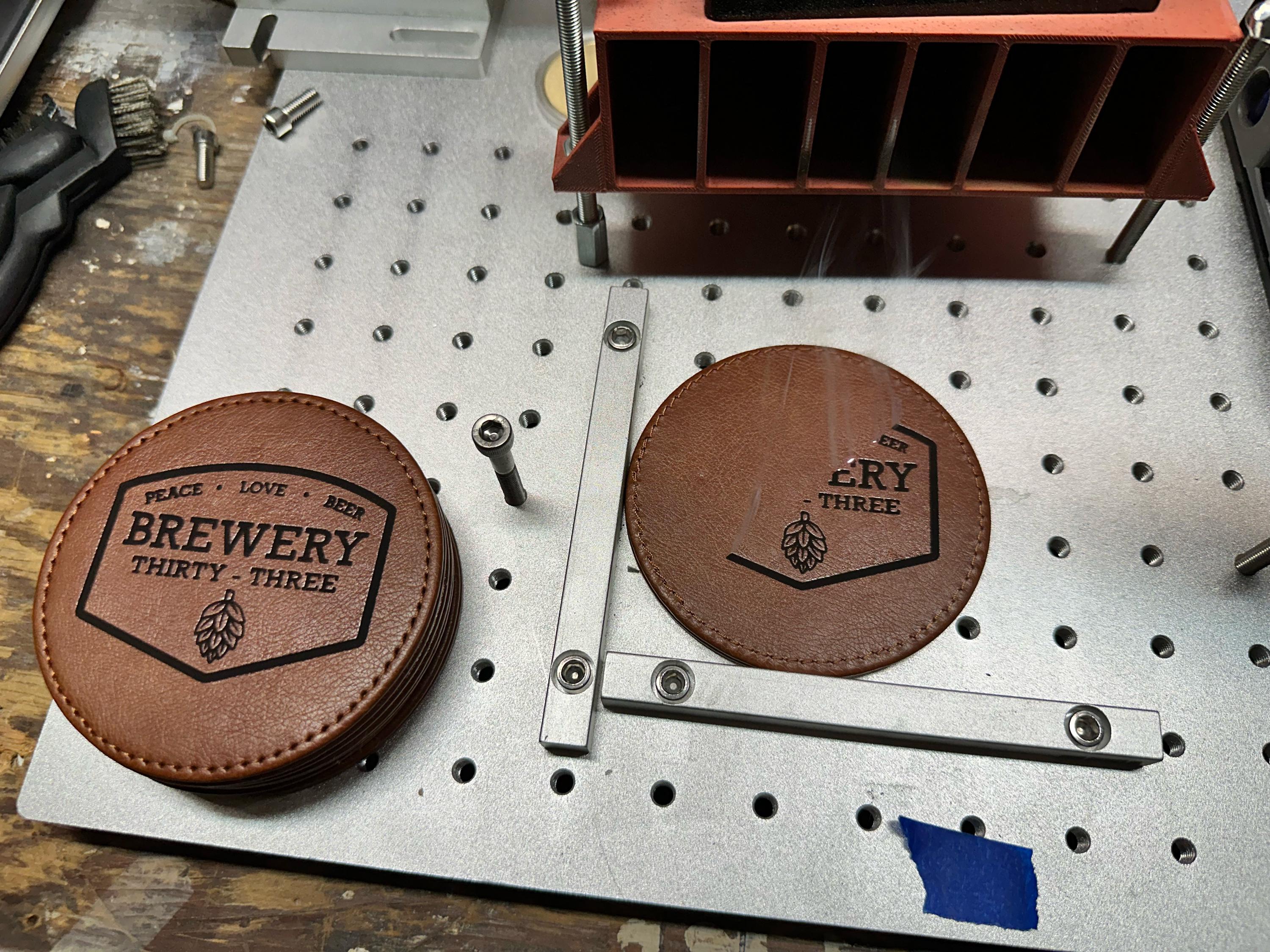 Library Egraving 50W Fiber Laser Lightburn Library: Engraving Settings for Metals ...