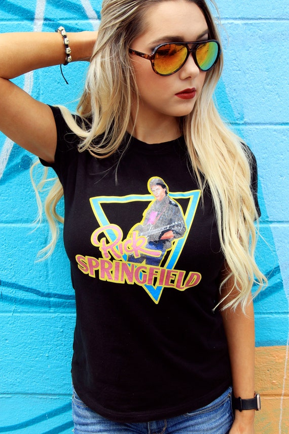 Vintage Rick Springfield T-Shirt / 80s / Jessies Girl | Etsy