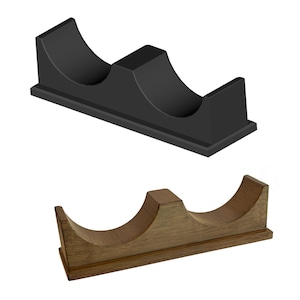 Base para reloj y barómetro doble para barcos. Tamaños personalizados.