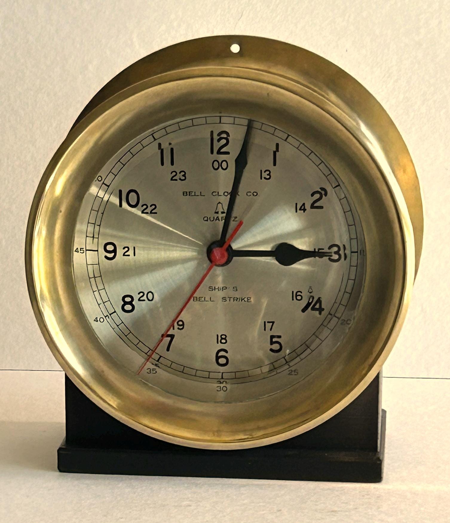 Bell Clock Co Quartz Ships Bell Clock