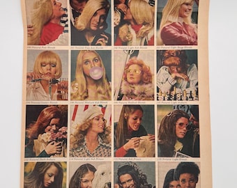 Original 1970 Clairol Advertisement 2 Pages