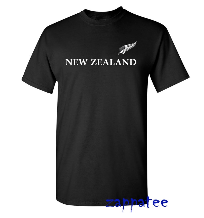 New Zealand T Shirt Etsy