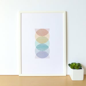 Dischi di cartone ricamati a mano in tessuto contemporaneo ciel.design.ricamo artigianale.decorazione moderna.arti e mestieri