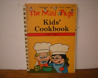 Childrens cookbook | Etsy