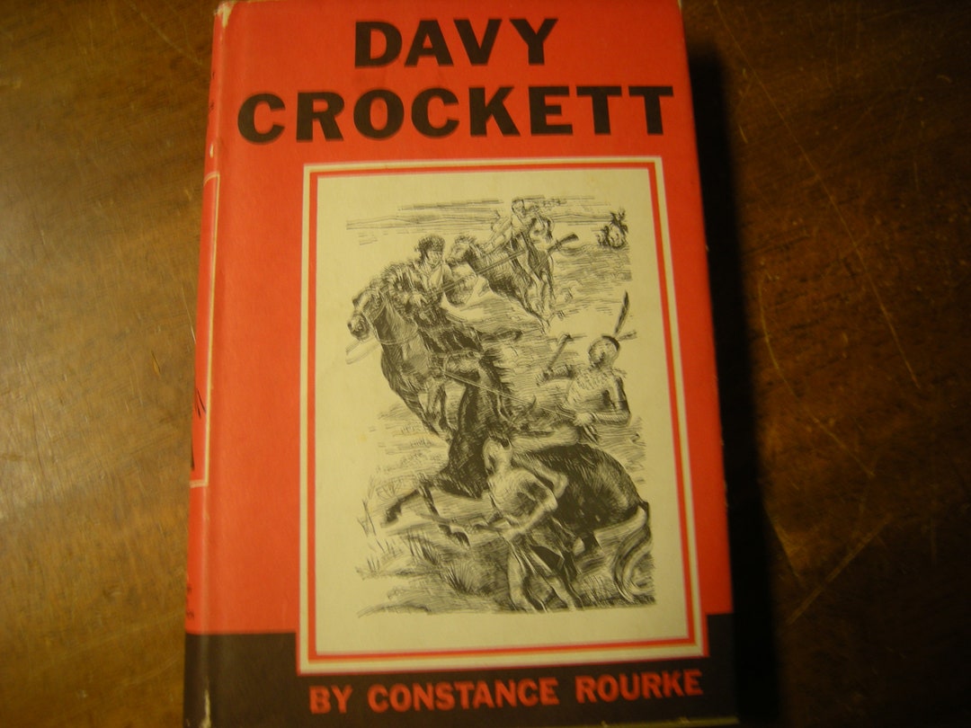 Vtge Book-david Crockett-constance Rourke-copyright 1962-233 Pages ...