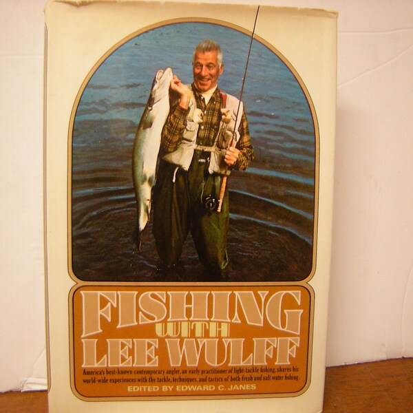 vtge book=Fishing how to-Lee Wulff-1972 edition-guide to fishing-A.Knopf Publisher-