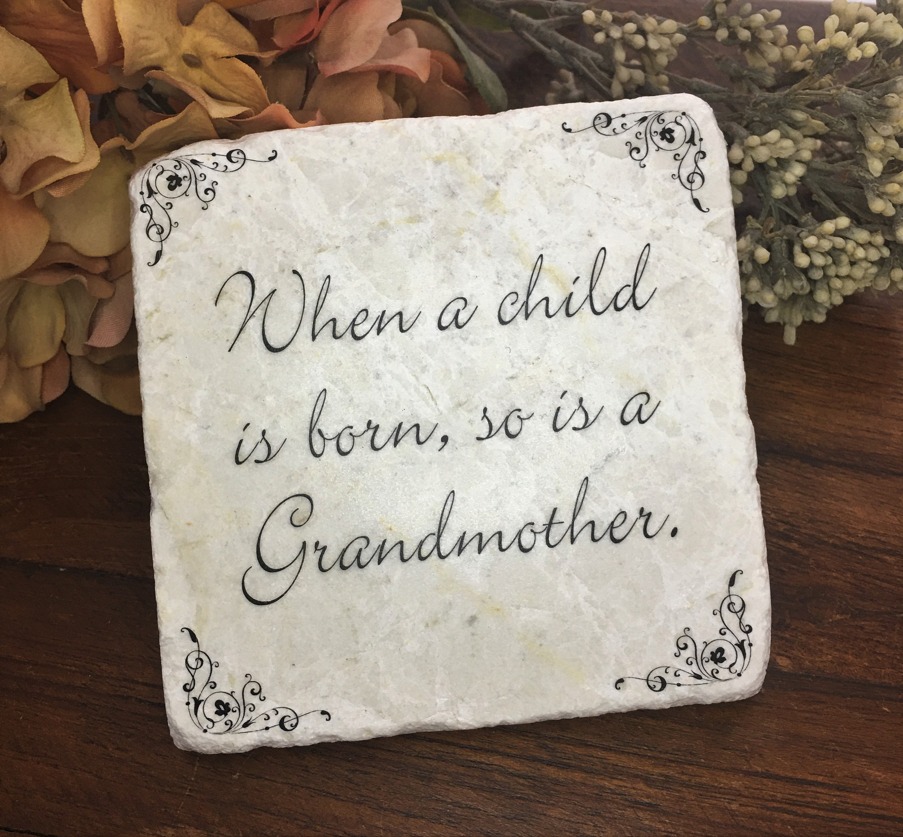Grandparent Gift. When a Child is Born so is a Grandmother. - Etsy
