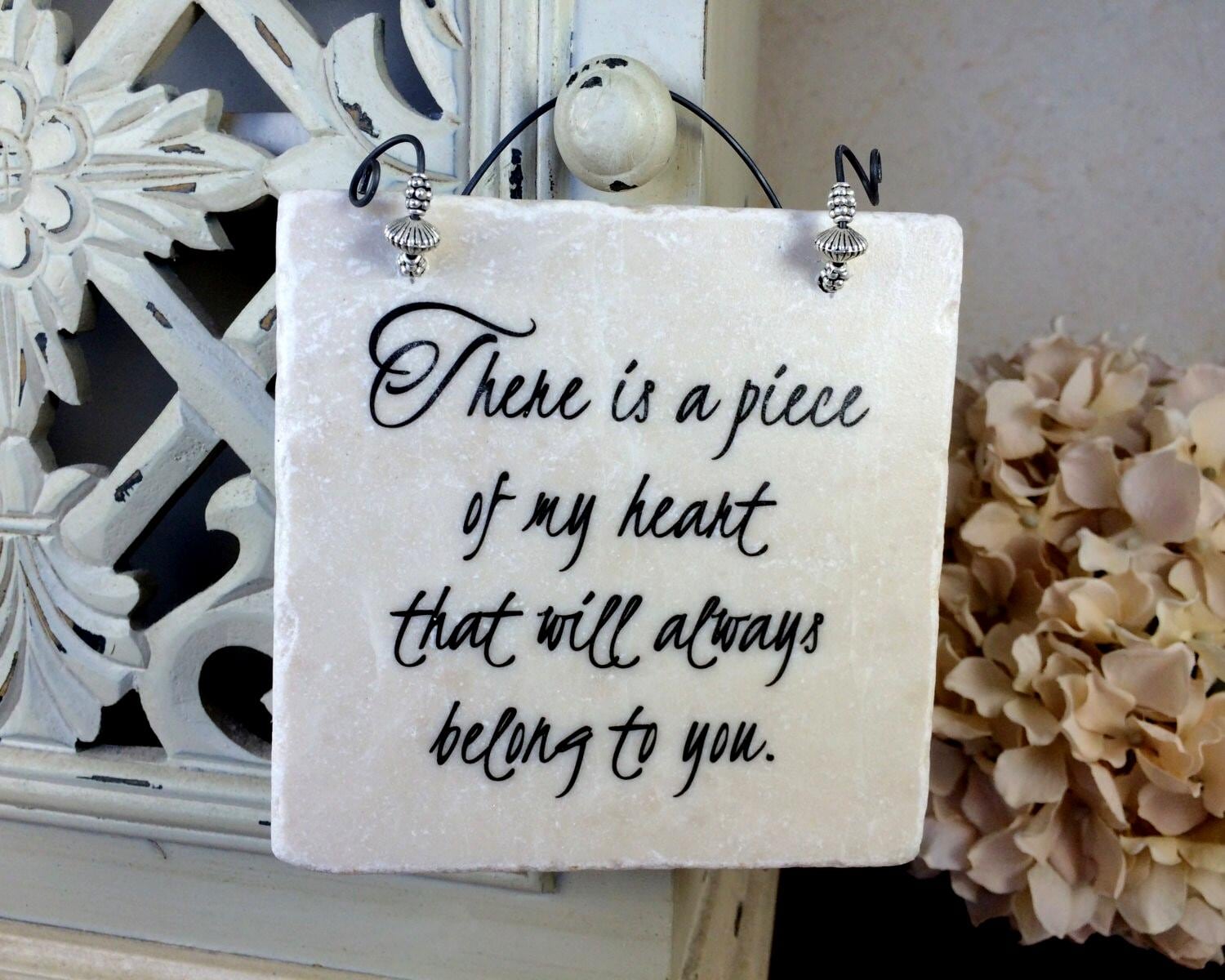 Friendship Quote Marble Plaque, Birthday Gift for Friend