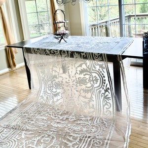 Table Cover, Floral Tablecloth, Vintage Cover, Custom Tablecloth, High Quality Cloth, Dining Room, Home Decorative Tablecloth