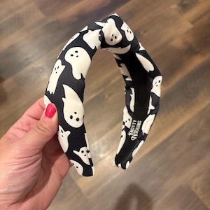 Ghost Top Knot | Knotted Headband | Gift for Her | Knot Headband | Women’s Headband