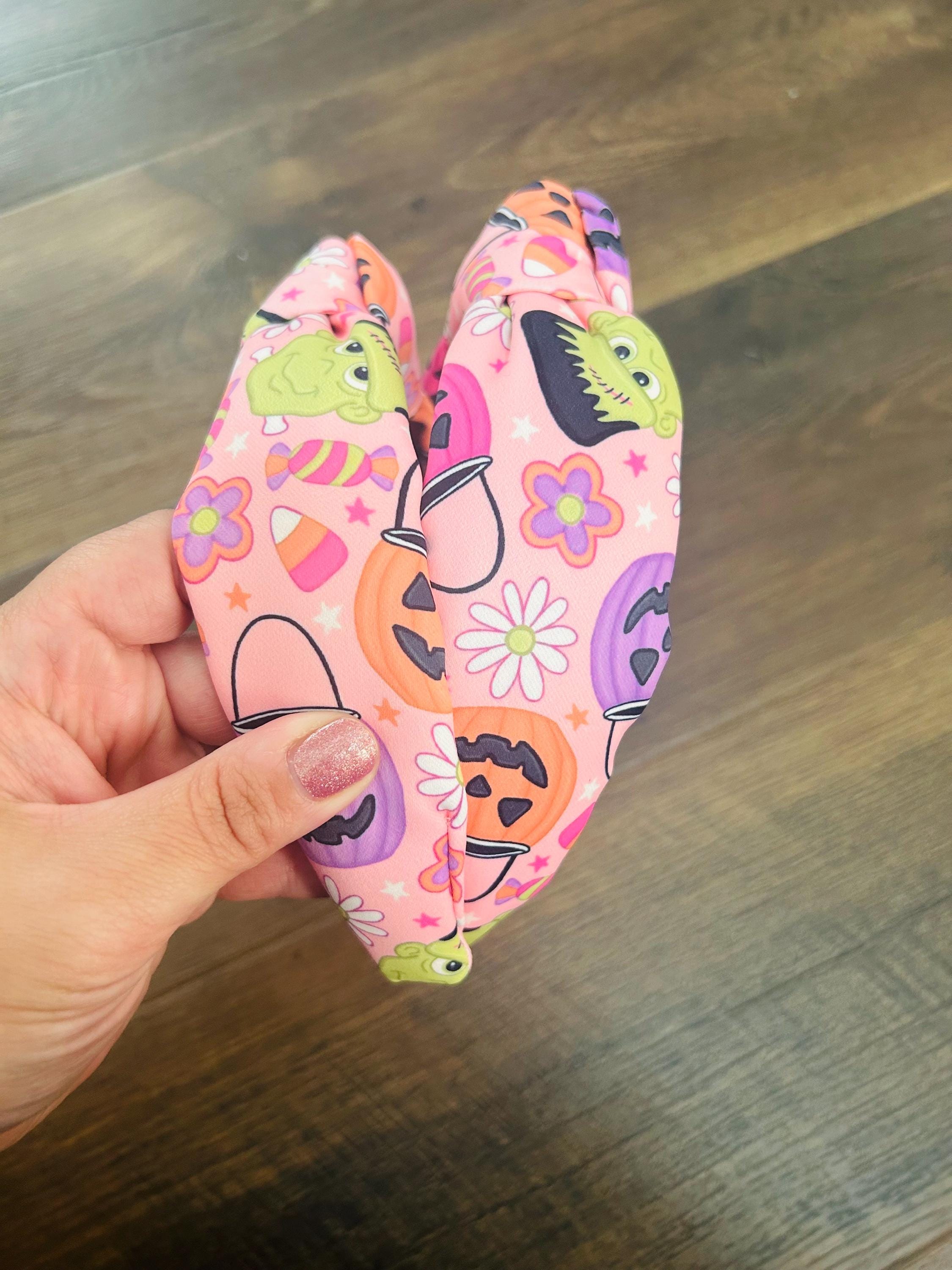KIDS - Candy Buckets Top Knot Headband