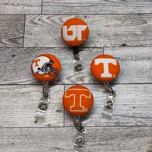Tennessee Badge Reel Cover, Badge Reel Nurse, ID Badge Reel, Name Tags, Listing 2