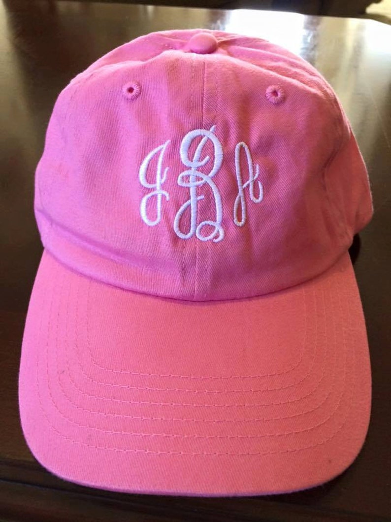Monogrammed Hat Personalized Baseball Cap Southern Girl Hat Personalized Hat Monogrammed Baseball Caps