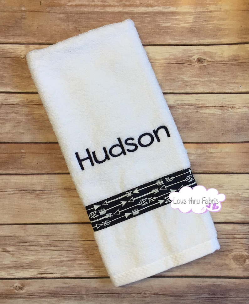 Monogrammed Hand Towel Personalized Hand Towel Hand Towel Etsy