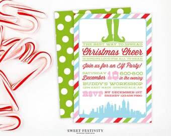 buddy elf invitation etsy