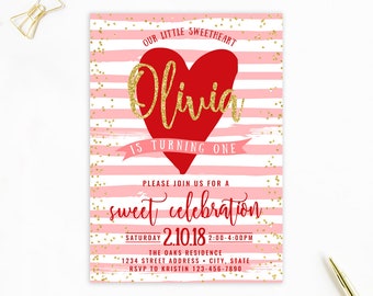 heart invitations etsy