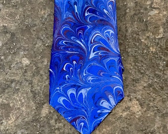 Royal Blue bouquet 3” Silk Tie