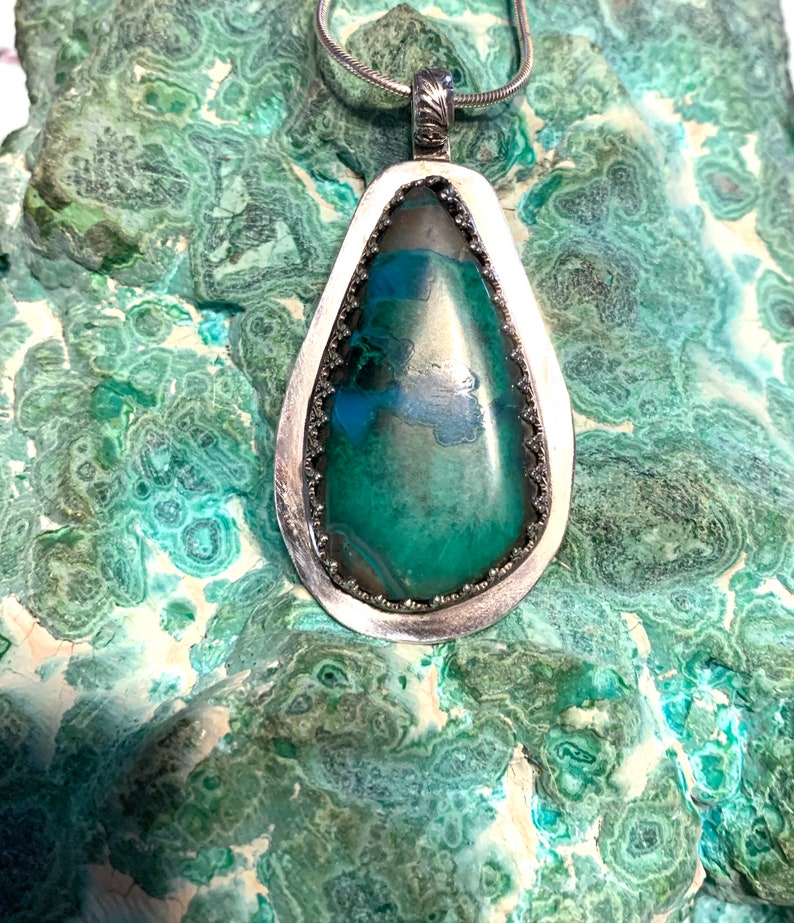 Gem Silica Pendant
