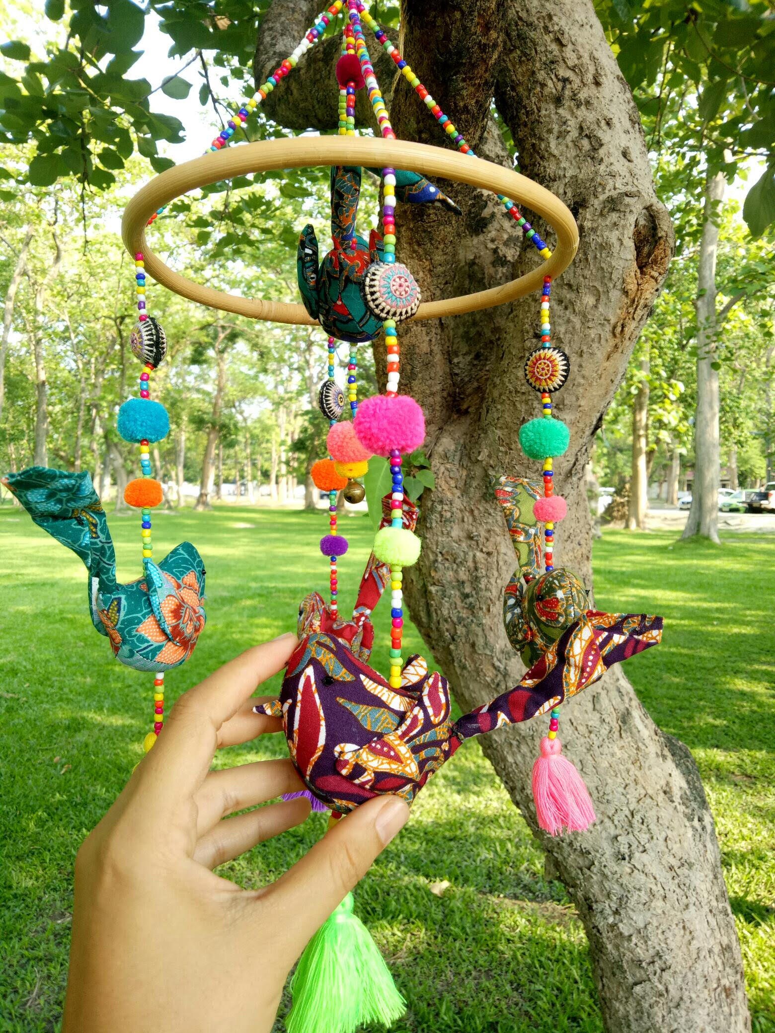 hanging cot mobile
