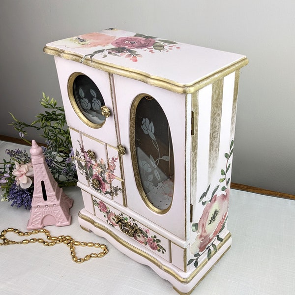 Painted Jewelry Box Etsy