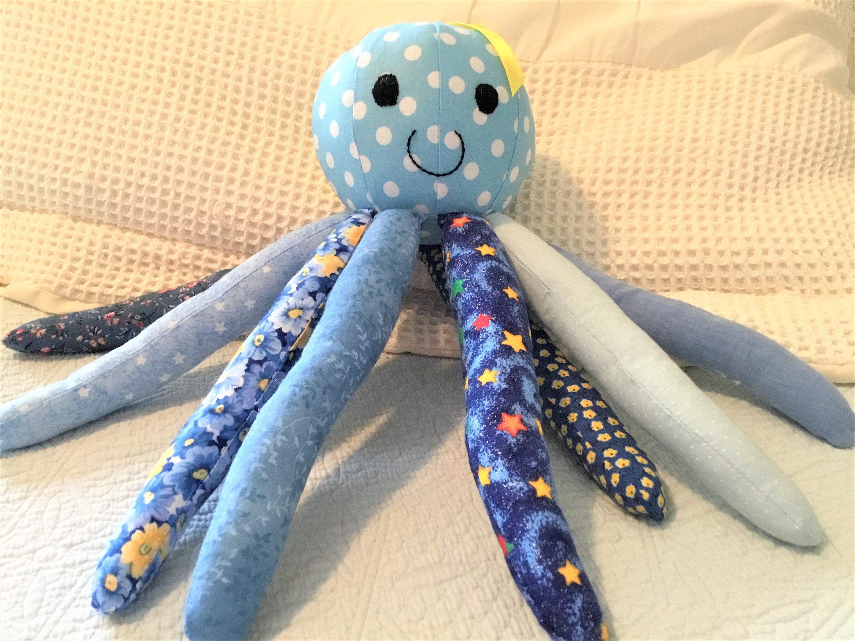 Buy Fabric Stuffed Octopus Toy for Babies or Toddlers Online in India