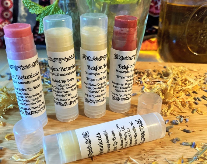 All Natural, Handcrafted Lip Balm