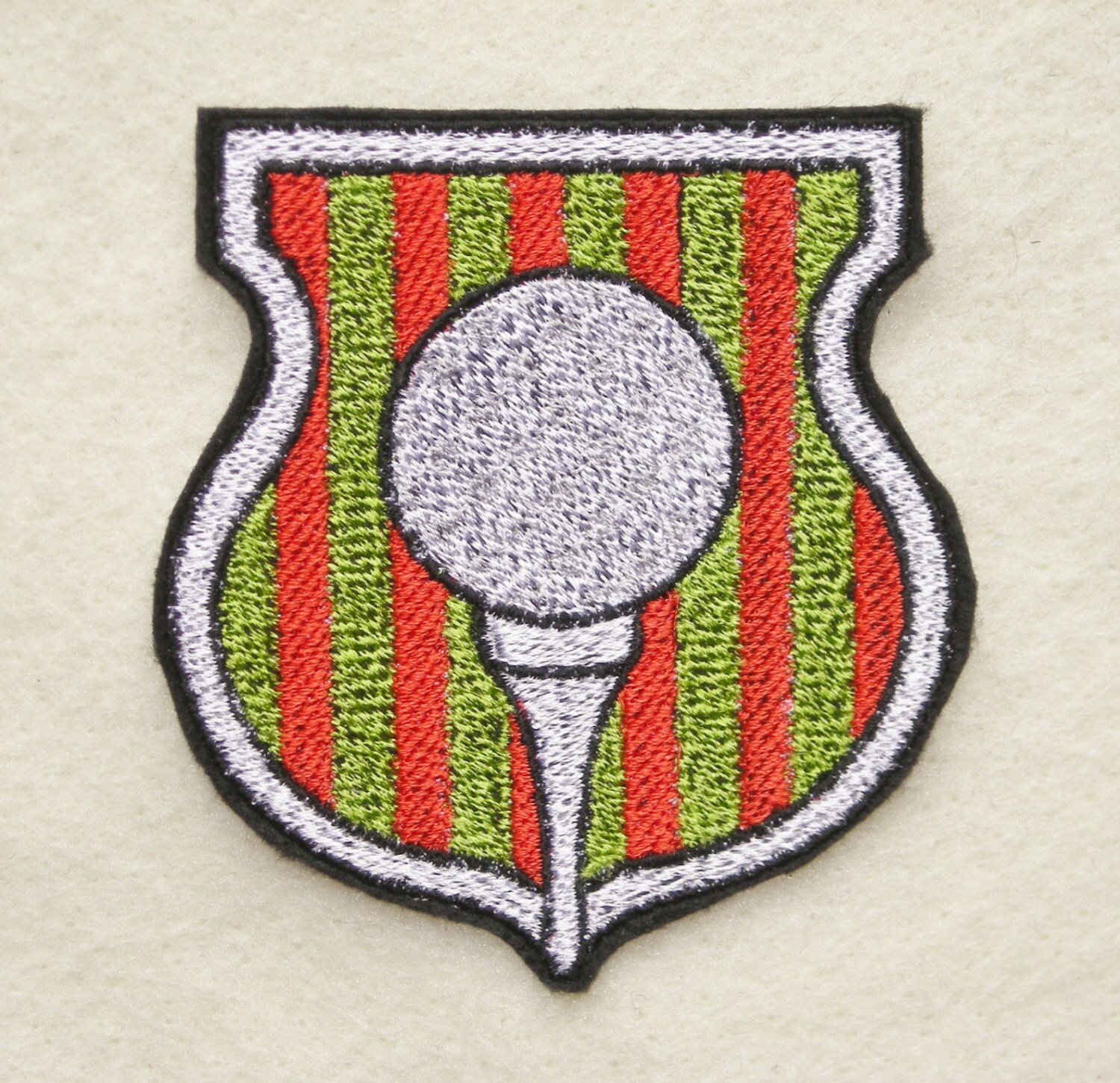 Golf Emblem Iron on Patch Medium 3.25 x 3.5 Etsy