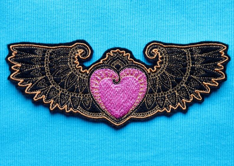 GRATEFUL DEAD EMBROIDERED PATCH GOLD METALLIC THREAD LOGO 5/" X 2/"