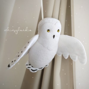 Stuffed Felt Owl Toy Black And White Felt Sheets Scissors Threads Buttons  On An Vintage Wooden Background How To Teach A Child To Sew By Hand At Home  Adorable Felt Crafts For