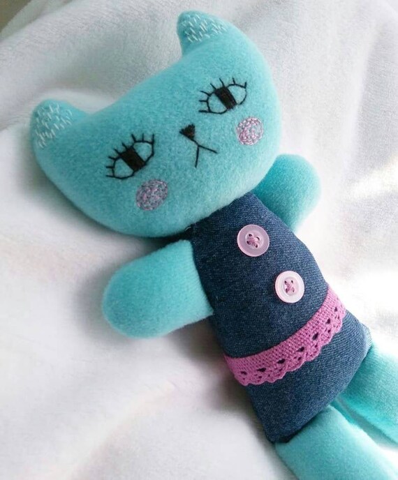 cute cat plushie